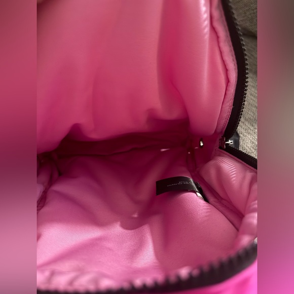 Marc Jacobs Neon Pink Mini Backpack with Black Accents main image 4